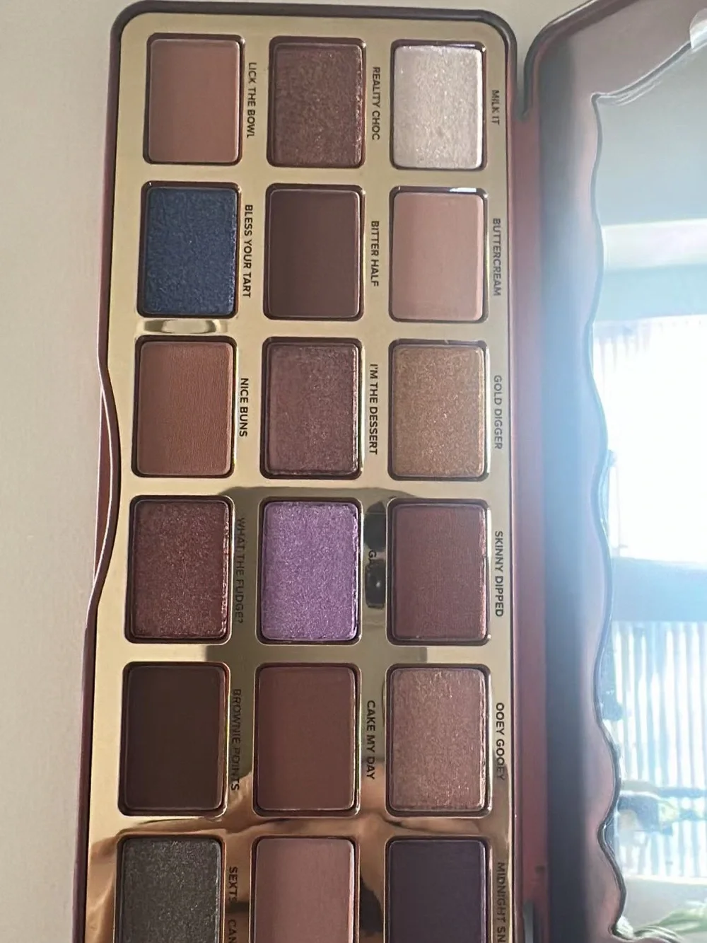 Too Faced Bronze Metallic Eyeshadow Palette